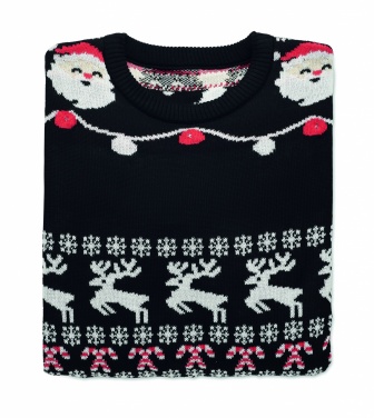 Logo trade promotional giveaways image of: Christmas LED sweater L/XL