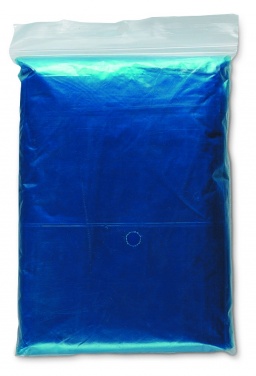 Logo trade promotional giveaway photo of: Foldable raincoat in polybag