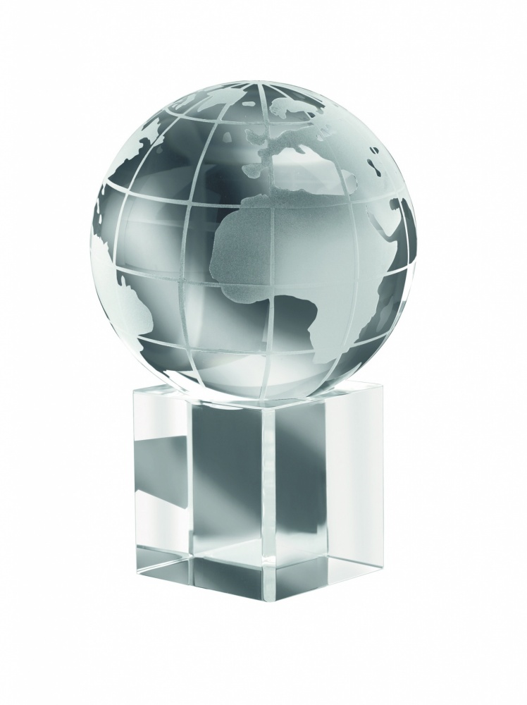 Logo trade promotional giveaways picture of: Mundi desk paper weight