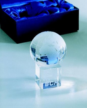 Logo trade promotional items image of: Mundi desk paper weight