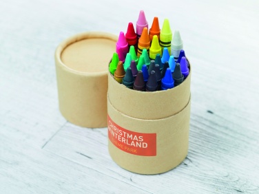 Logo trade promotional product photo of: 30 wax crayons