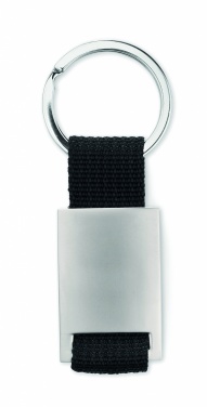 Logotrade corporate gifts photo of: Metal rectangular key ring Espoo