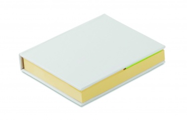 Logo trade promotional products image of: Sticky note memo pad