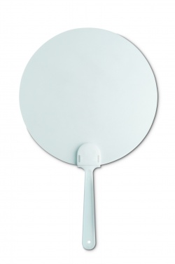 Logo trade corporate gifts image of: Manual hand fan