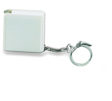 Logo trade promotional products image of: Key ring w/ flexible ruler 1m, Vantaa