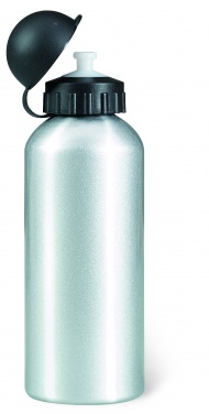 Logo trade promotional merchandise photo of: Single-walled 600 ml aluminum bottle