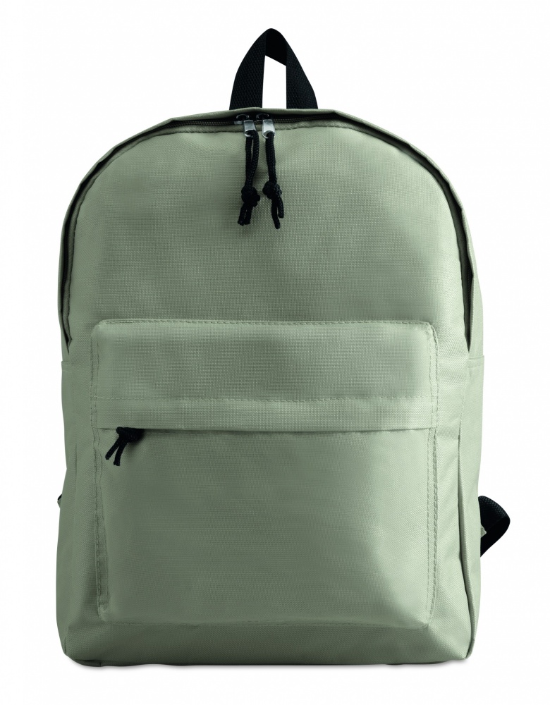 Logo trade corporate gifts image of: 600D polyester backpack