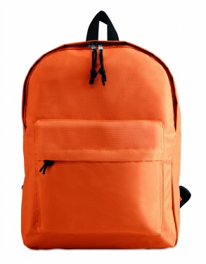 Logo trade promotional giveaways image of: 600D polyester backpack