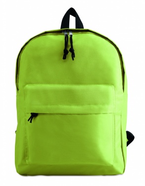 Logo trade promotional gifts image of: 600D polyester backpack