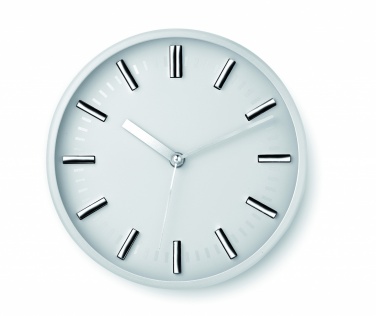 Logo trade advertising products image of: Round shape wall clock