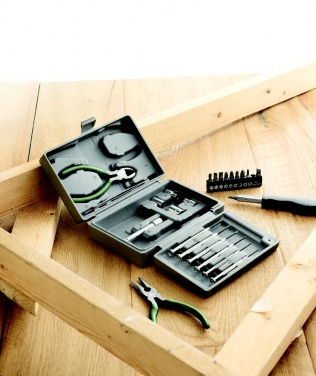 Logotrade promotional merchandise picture of: Foldable 25 piece tool set