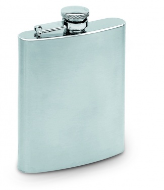 Logo trade business gift photo of: Slim hip flask 200ml