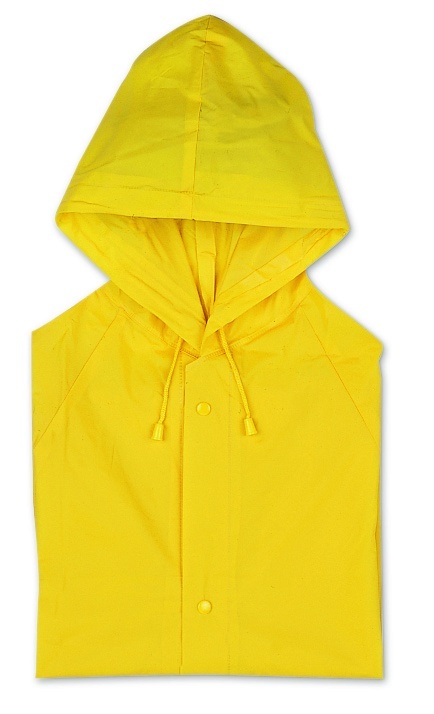 Logotrade business gift image of: PVC raincoat with hood