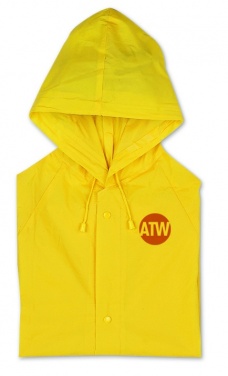 Logo trade advertising products picture of: PVC raincoat with hood