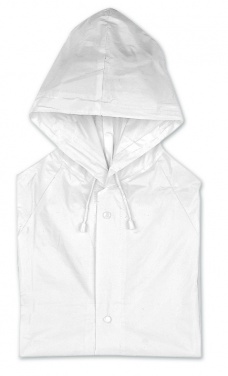 Logo trade business gift photo of: PVC raincoat with hood