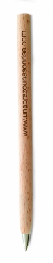 Logotrade business gift image of: Wooden ball pen