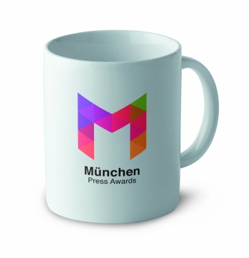 Logo trade business gift photo of: Classic ceramic mug 300 ml