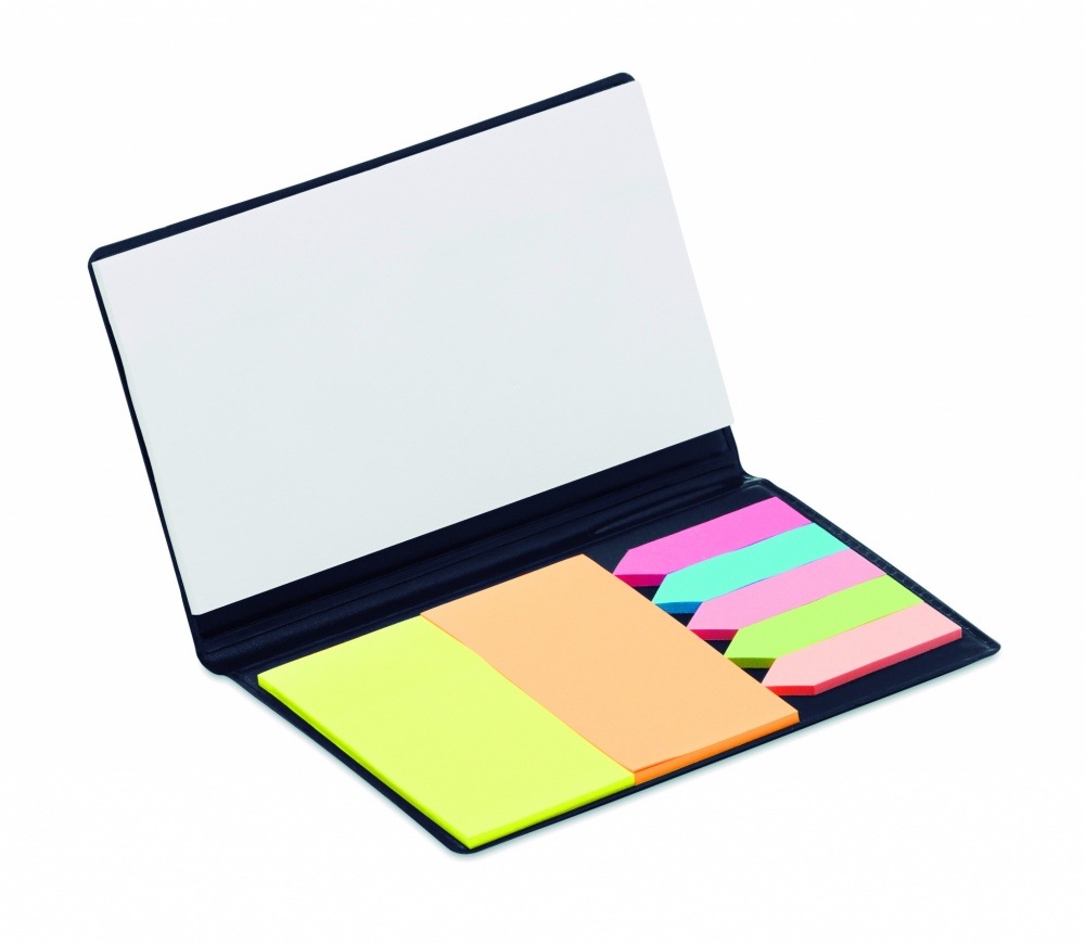 Logo trade promotional merchandise photo of: Memo pad with page markers