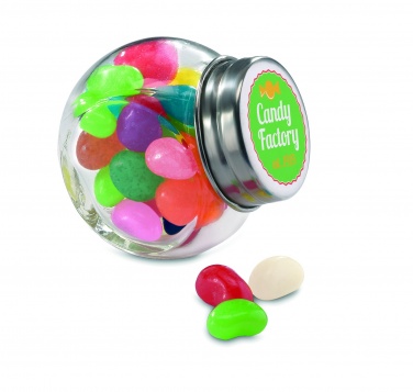 Logotrade business gift image of: Glass jar with jelly beans