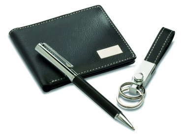 Logo trade promotional items image of: Ball pen key ring and wallet Lappeenranta