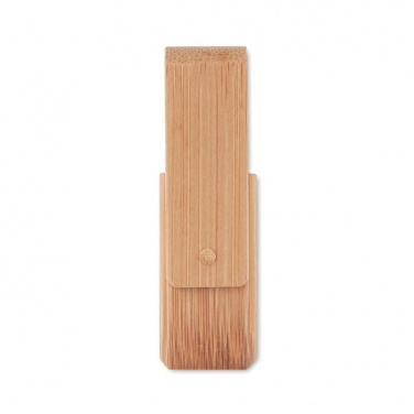 Logo trade advertising products image of: Bamboo USB    16GB