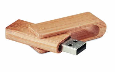 Logo trade advertising products picture of: Bamboo USB    16GB