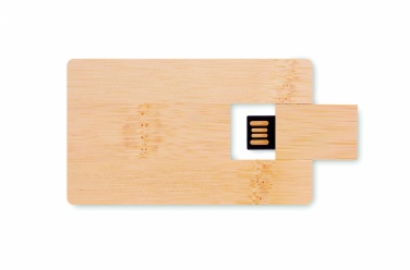 Logotrade promotional merchandise picture of: 16GB bamboo casing USB