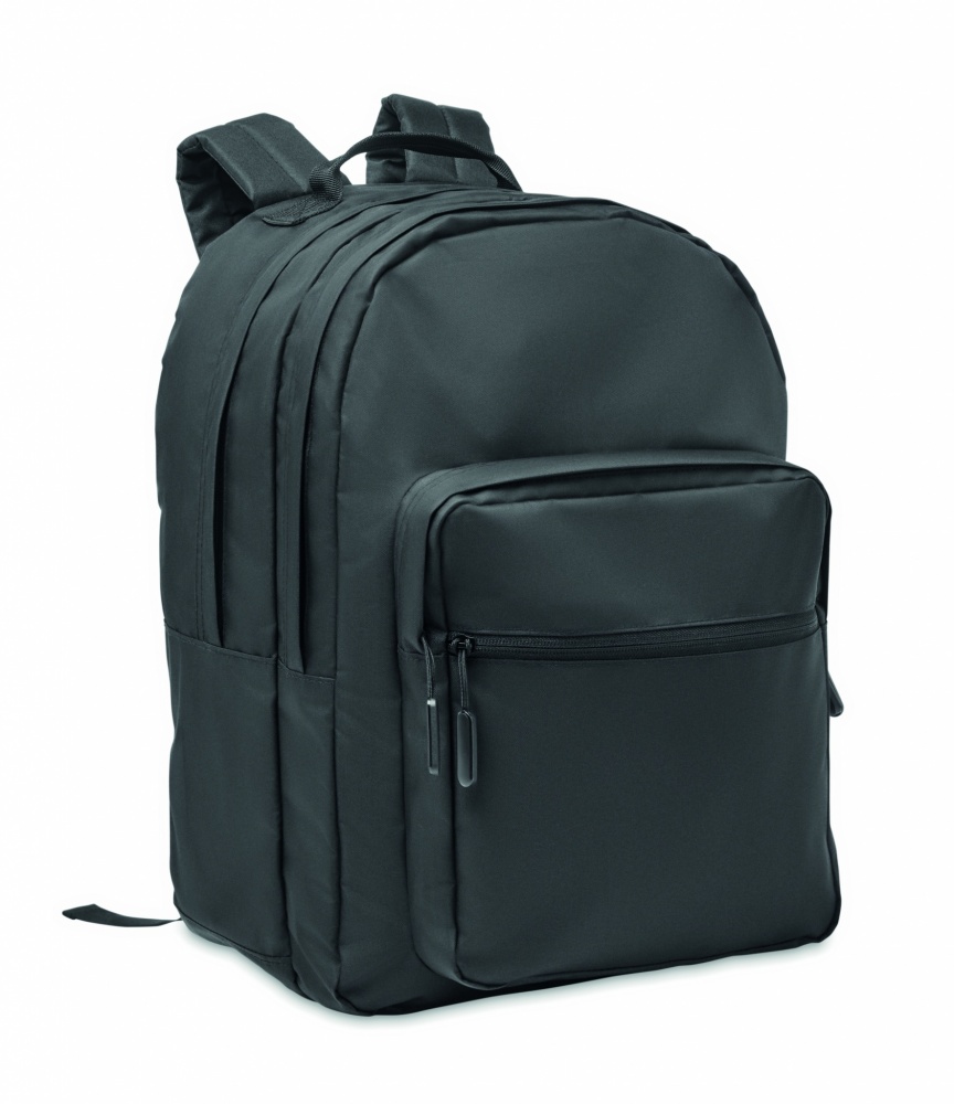 Logo trade corporate gift photo of: 300D RPET laptop backpack