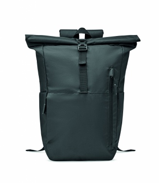 Logotrade advertising product image of: 300D RPET rolltop backpack