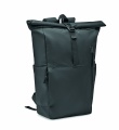 300D RPET rolltop backpack, Black