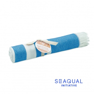 Logotrade promotional product picture of: SEAQUAL® hammam towel 100x170