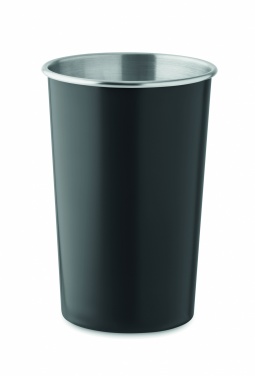 Logo trade promotional giveaways picture of: Recycled stainless steel cup