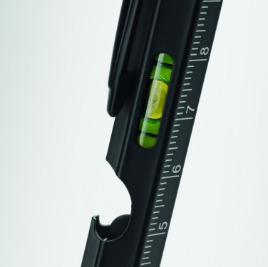 Logo trade promotional products image of: Spirit level pen with ruler