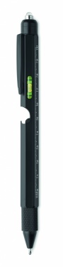 Logo trade promotional items picture of: Spirit level pen with ruler