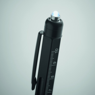 Logotrade promotional merchandise picture of: Spirit level pen with ruler