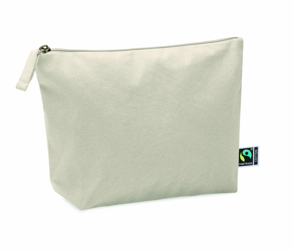 Logo trade promotional items image of: Cosmetic bag Fairtrade