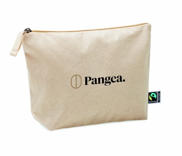 Logo trade business gifts image of: Cosmetic bag Fairtrade