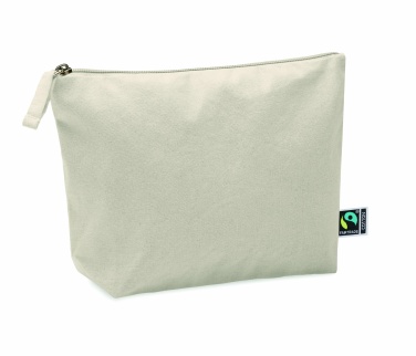 Logotrade promotional giveaway image of: Cosmetic bag Fairtrade