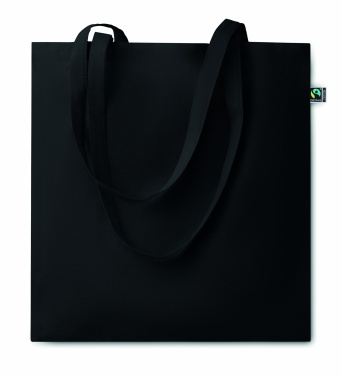 Logo trade promotional giveaway photo of: Fairtrade shopping bag140gr/m²