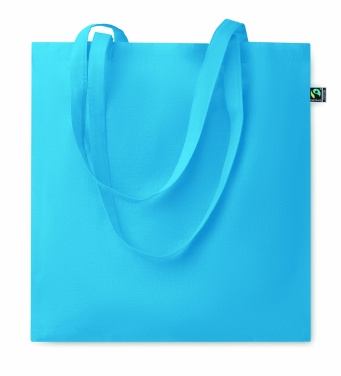 Logo trade promotional gift photo of: Fairtrade shopping bag140gr/m²