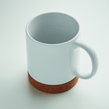 Logotrade corporate gift image of: Sublimation ceramic cork mug