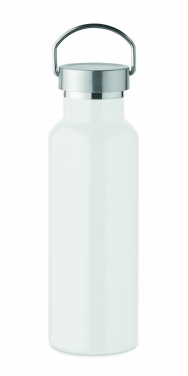 Logo trade advertising products image of: Double wall bottle 500 ml