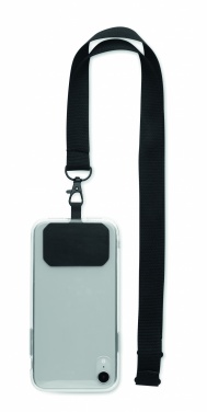 Logo trade promotional giveaway photo of: Phone holder lanyard