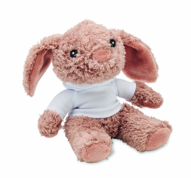 Logo trade promotional giveaways picture of: Bunny plush wearing a hoodie