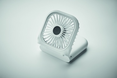 Logo trade promotional merchandise image of: Portable foldable or desk fan