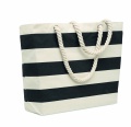 Cotton beach bag 220 gr/m², Black