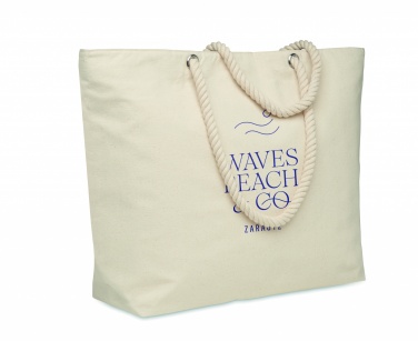 Logo trade promotional merchandise picture of: Beach cooler bag in cotton