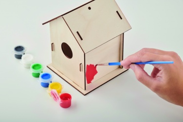 Logo trade advertising products picture of: DIY wooden bird house kit