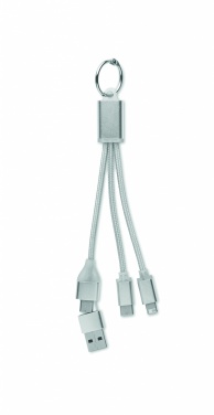 Logo trade promotional gifts picture of: 4 in 1 charging cable type C