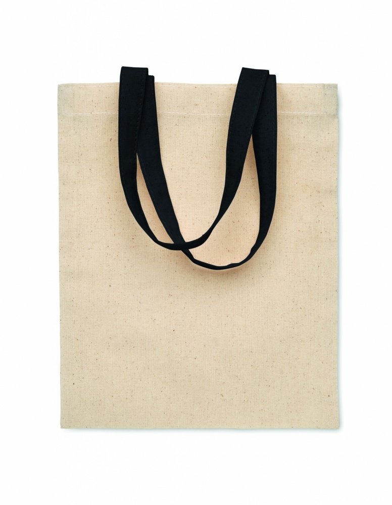 Logo trade corporate gifts image of: Small cotton gift bag140 gr/m²